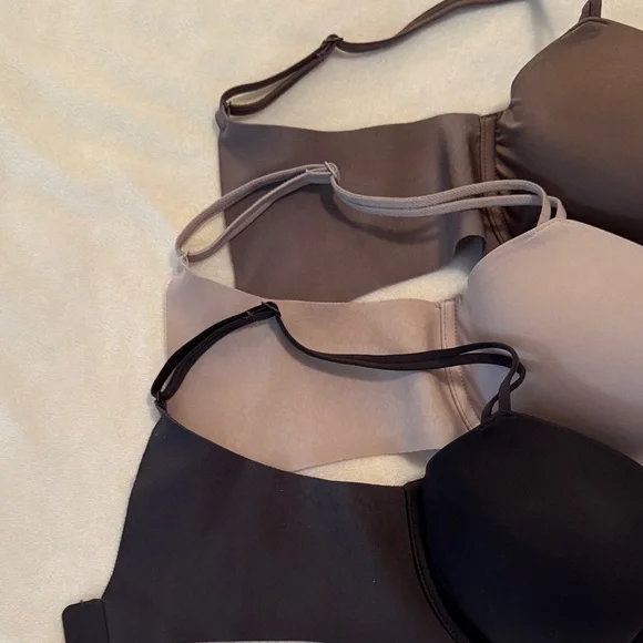 Victoria Secrets Elegant Women's Intimates Bra - Black, Brown, and Tan - Picture 2 of 10
